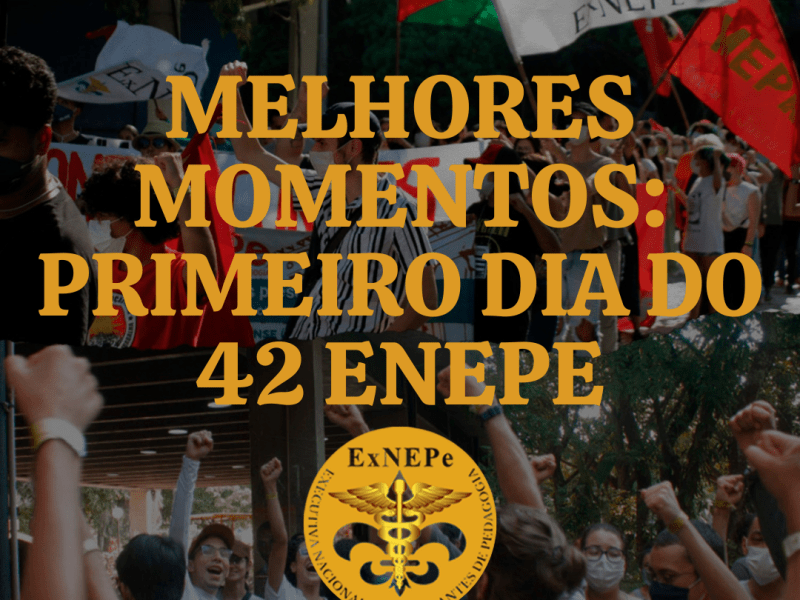 1° dia do 42° ENEPe em Maringá
