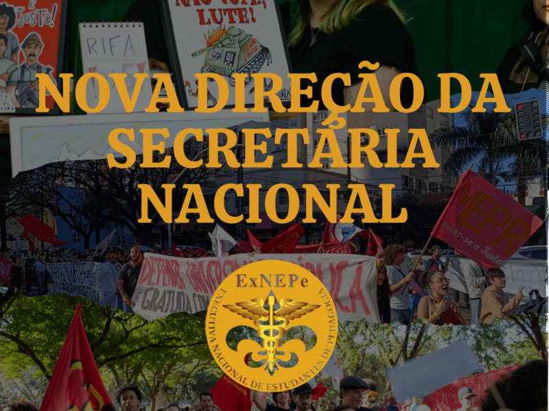 Nova direção da Secretaria Nacional eleita no 42° ENEPe!